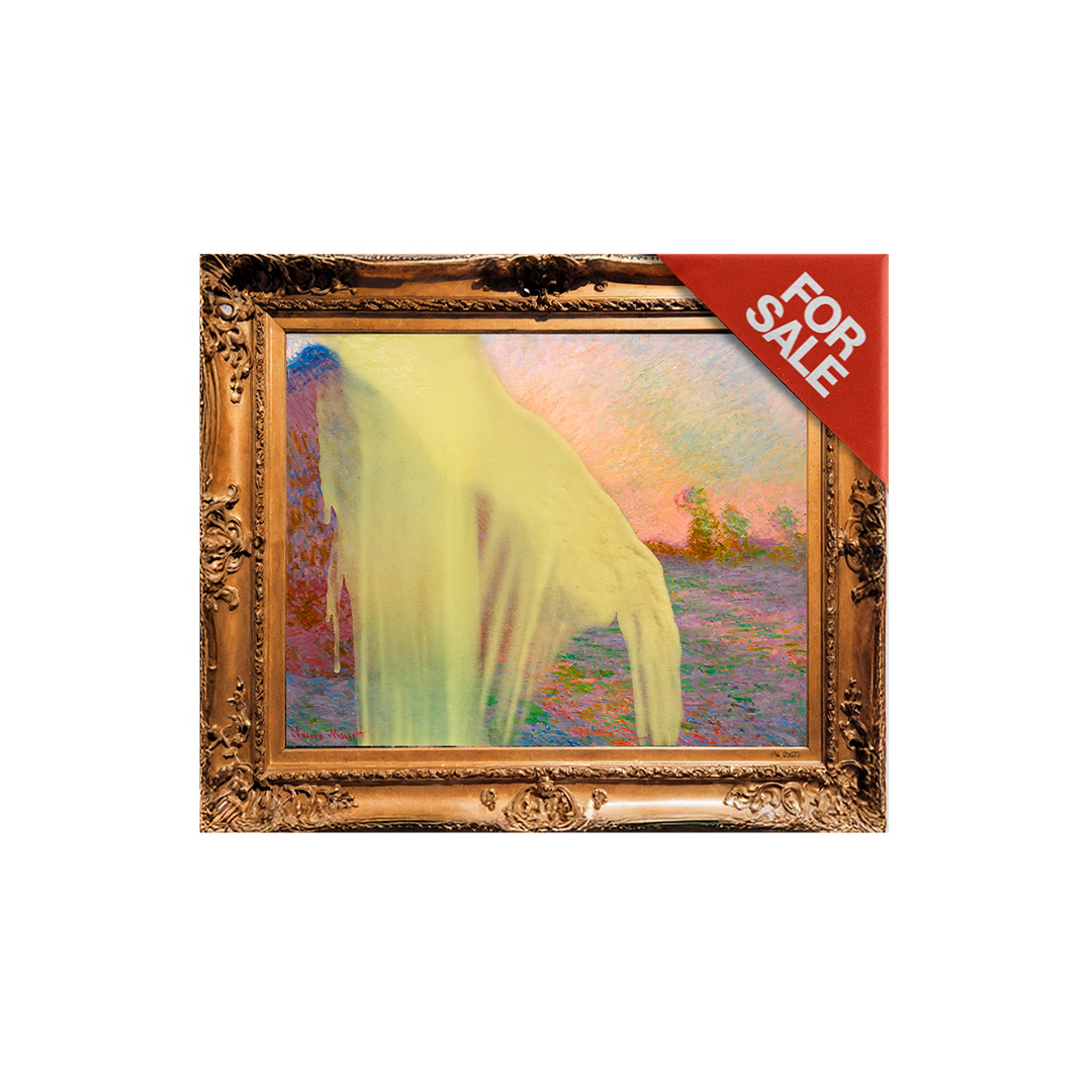 Mashed potatoes on Monet's Les Meules